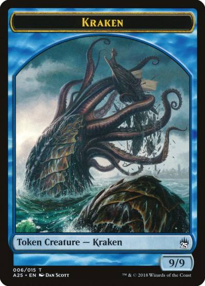 Kraken TA25-6 Masters 25 Tokens Magic card