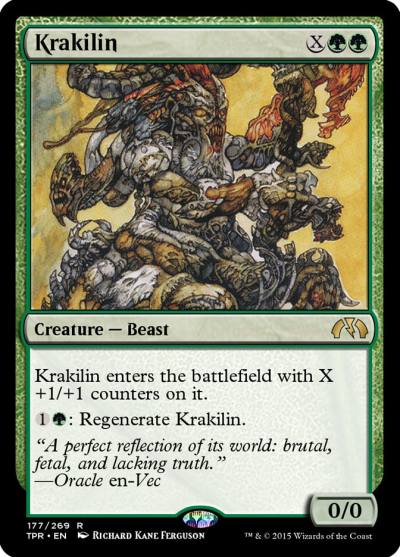 Krakilin TPR-177 Tempest Remastered Magic card