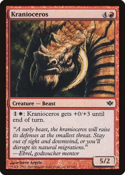 Kranioceros 67 Conflux Magic card
