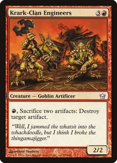 Krark-Clan Engineers 70 Fifth Dawn Magic card