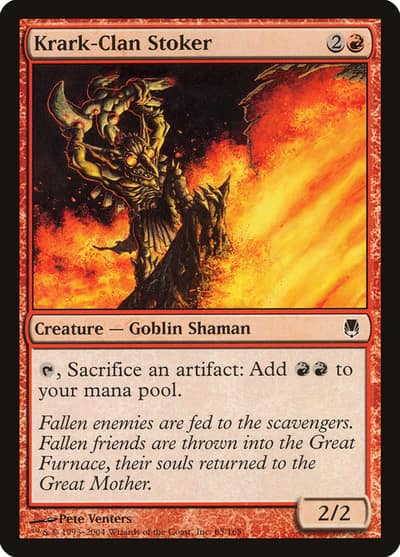 Krark-Clan Stoker 65 Darksteel Magic card