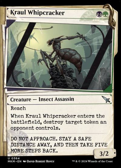 Kraul Whipcracker MKM-364 Murders at Karlov Manor Magic card