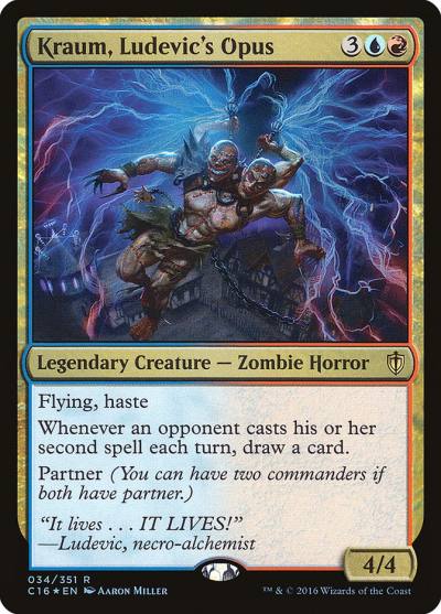 Kraum, Ludevic's Opus C16-34 Commander 2016 Magic card