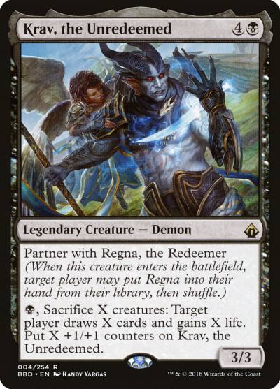 Krav, the Unredeemed BBD-4 Battlebond Magic card