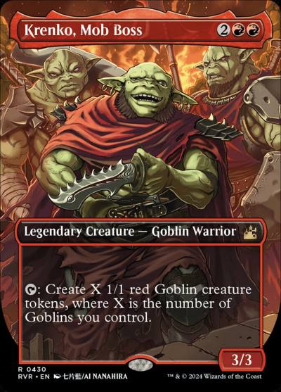 Krenko, Mob Boss RVR-430 Ravnica Remastered Magic card
