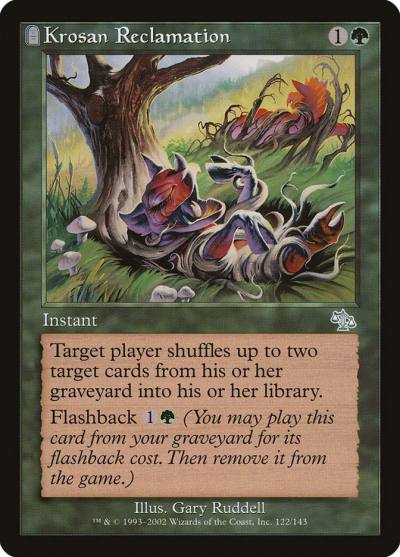 Krosan Reclamation JUD-122 Judgment Magic card