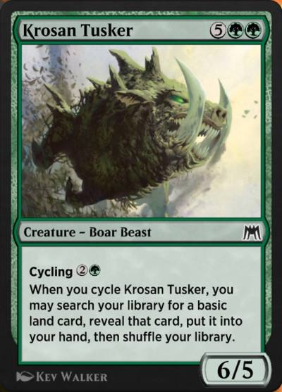 Krosan Tusker HA3-21 Historic Anthology 3 Magic card