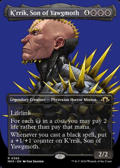 K'rrik, Son of Yawgmoth MH3-365 Modern Horizons 3 Magic card