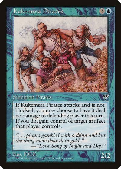Kukemssa Pirates MIR-71 Mirage Magic card
