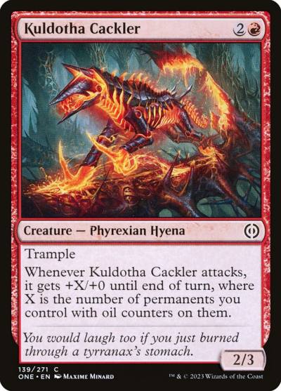Kuldotha Cackler 139 Phyrexia: All Will Be One Magic card