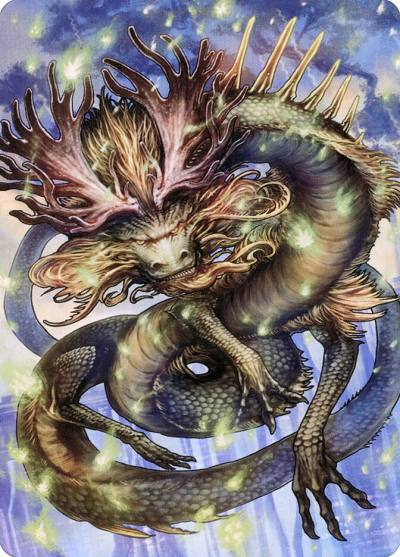 Kura, the Boundless Sky // Kura, the Boundless Sky ANEO-66 Neon Dynasty Art Series Magic card