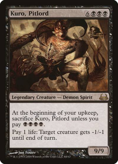 Kuro, Pitlord DDC-44 Duel Decks: Divine vs. Demonic Magic card