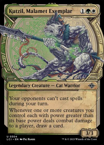 Kutzil, Malamet Exemplar LCI-304 The Lost Caverns of Ixalan Magic card