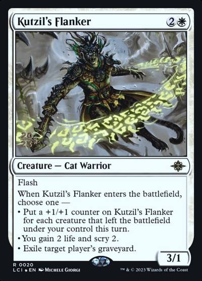 Kutzil's Flanker PLCI-20S The Lost Caverns of Ixalan Promos Magic card