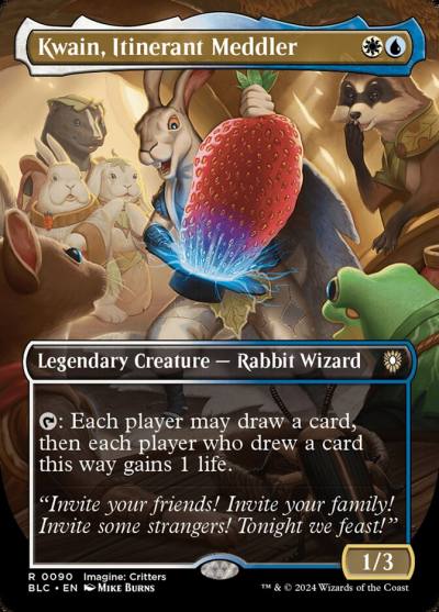 Kwain, Itinerant Meddler BLC-90 Bloomburrow Commander Magic card