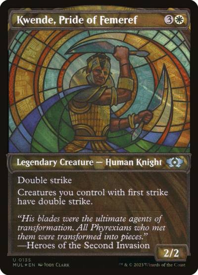 Kwende, Pride of Femeref MUL-135 Multiverse Legends Magic card