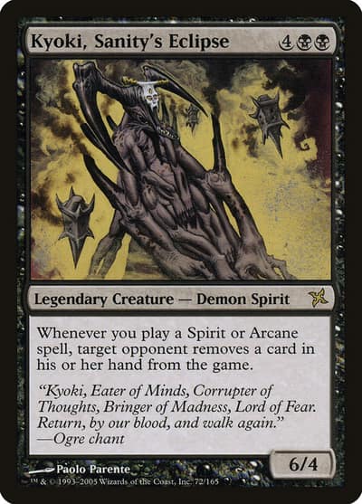 Kyoki, Sanity's Eclipse 72 Betrayers of Kamigawa Magic card