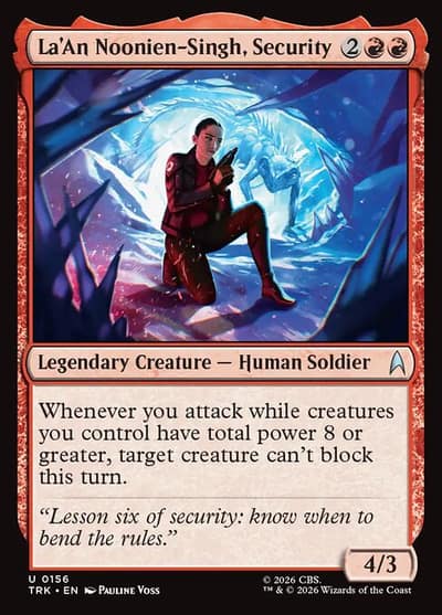 La'An Noonien-Singh, Security 156 Star Trek Magic card