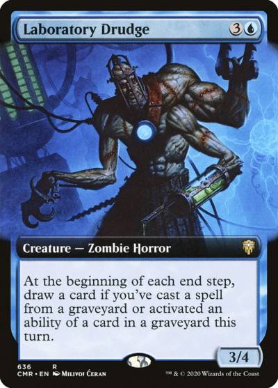 Laboratory Drudge CMR-636 Commander Legends Magic card