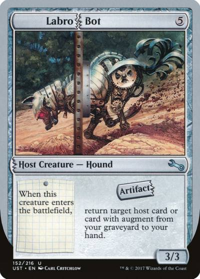 Labro Bot UST-152 Unstable Magic card