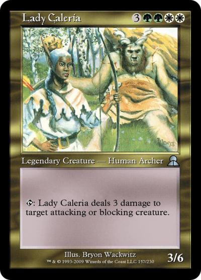 Lady Caleria ME3-157 Masters Edition III Magic card