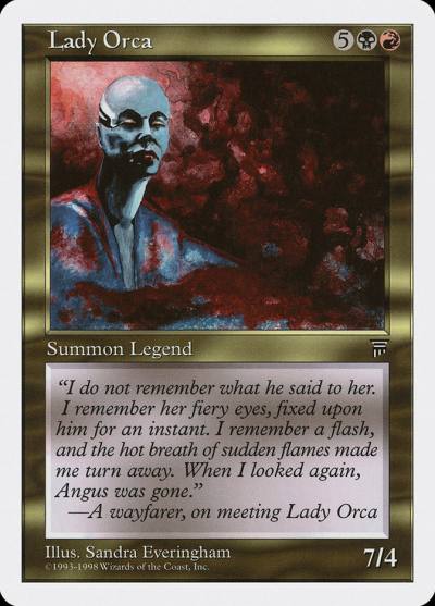 Lady Orca ATH-65 Anthologies Magic card