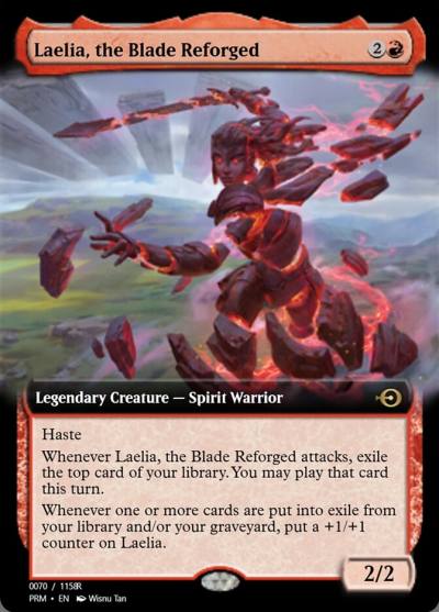 Laelia, the Blade Reforged PRM-90112 Magic Online Promos Magic card