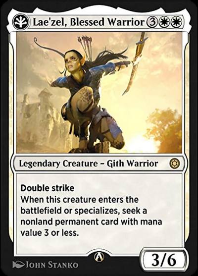 Lae'zel, Blessed Warrior 2w Alchemy Horizons: Baldur's Gate Magic card