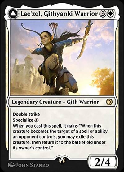 Lae'zel, Githyanki Warrior 2 Alchemy Horizons: Baldur's Gate Magic card