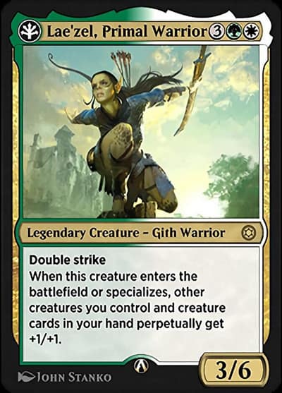 Lae'zel, Primal Warrior 2g Alchemy Horizons: Baldur's Gate Magic card