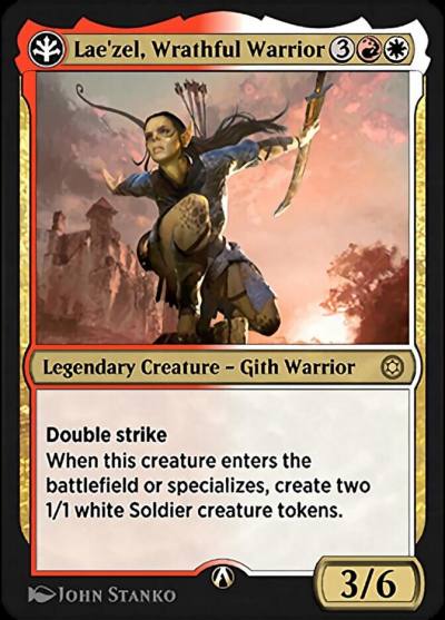 Lae'zel, Wrathful Warrior 2r Alchemy Horizons: Baldur's Gate Magic card