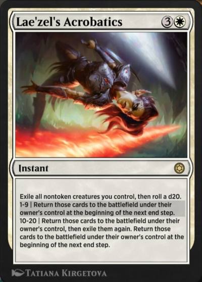 Lae'zel's Acrobatics HBG-94 Alchemy Horizons: Baldur's Gate Magic card