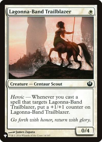 Lagonna-Band Trailblazer PLST-JOU-14 The List Magic card