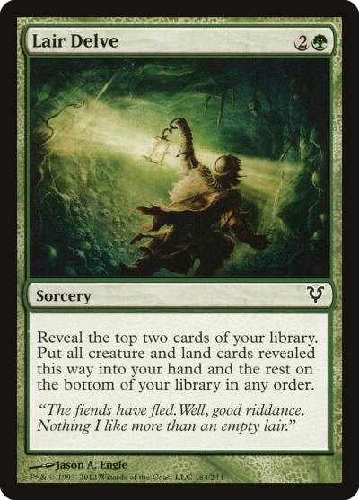 Lair Delve AVR-184 Avacyn Restored Magic card