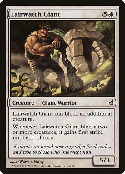 Lairwatch Giant 29 Lorwyn Magic card