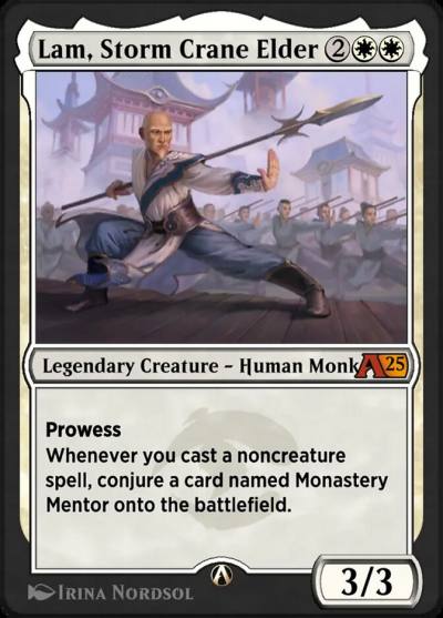Lam, Storm Crane Elder YTDM-1 Alchemy: Tarkir Magic card