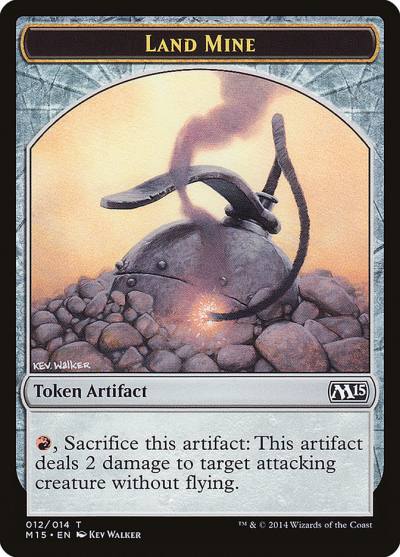 Land Mine TM15-12 Magic 2015 Tokens Magic card