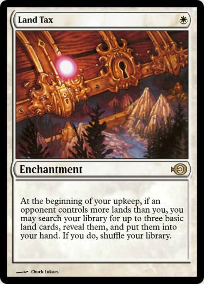 Land Tax PRM-36855 Magic Online Promos Magic card
