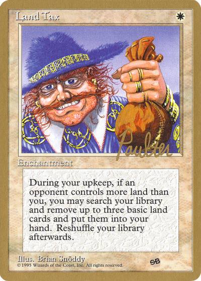 Land Tax PTC-PP34SB Pro Tour Collector Set Magic card