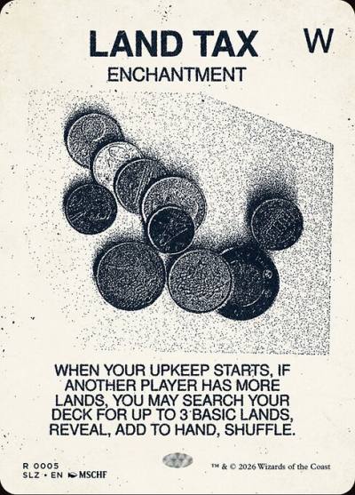 Land Tax SLZ-5 The Zeta Set Magic card