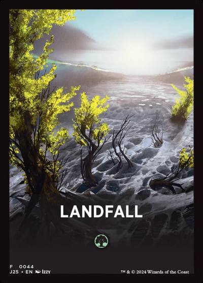 Landfall FJ25-44 Foundations Jumpstart Front Cards Magic card