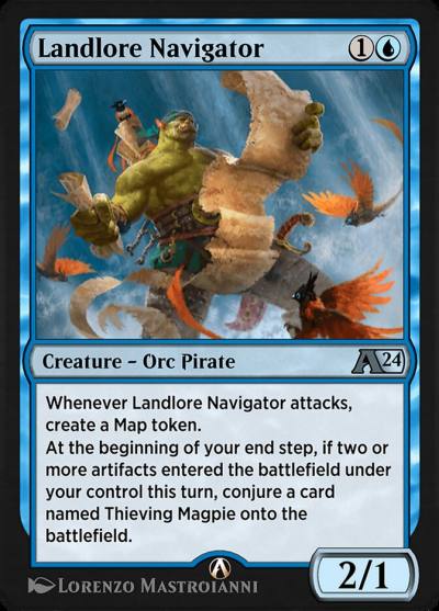 Landlore Navigator YLCI-7 Alchemy: Ixalan Magic card