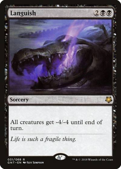 Languish GNT-31 Game Night Magic card