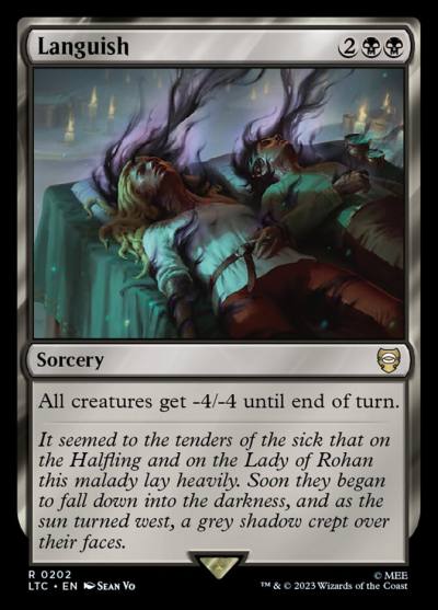 Languish LTC-202 Tales of Middle-earth Commander Magic card