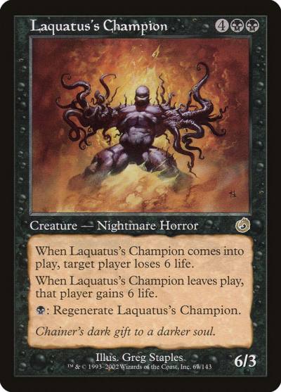 Laquatus's Champion TOR-67 Torment Magic card