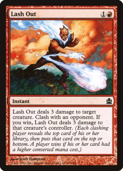 Lash Out CMD-127 Commander 2011 Magic card