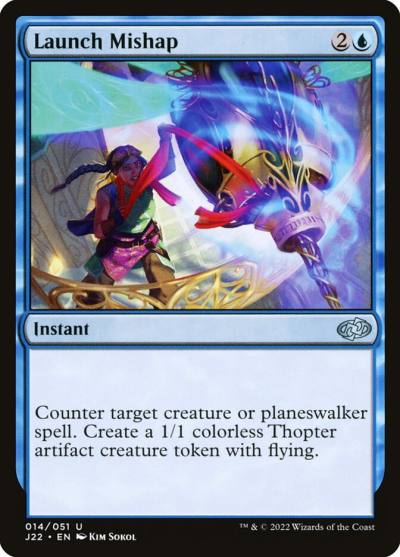 Launch Mishap J22-14 Jumpstart 2022 Magic card