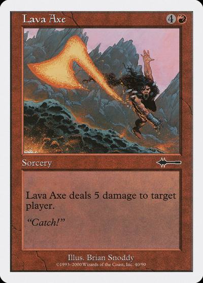 Lava Axe BTD-40 Beatdown Box Set Magic card