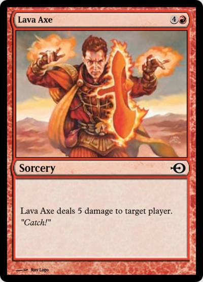 Lava Axe PRM-32559 Magic Online Promos Magic card