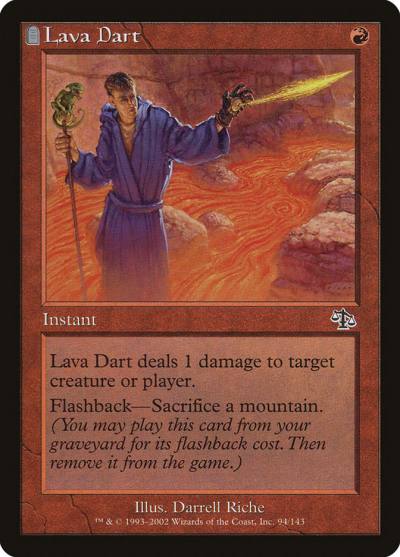 Lava Dart JUD-94 Judgment Magic card